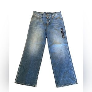 JCrew NWT Petite wide-leg full-length jean in all-day stretch size 30